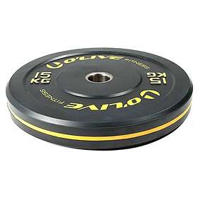 Olive Gummibelagd Viktplatta 15kg