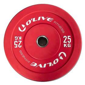 Olive Olympisk Bumper Plate 25kg
