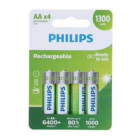 Philips AA 1300mAh 4-pack