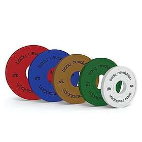 Body Revolution Fractional Bumper Plates 2x2.5kg