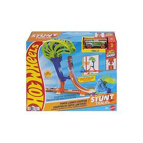 Hot Wheels Stunt Tracks Power Launch Champion JHK75