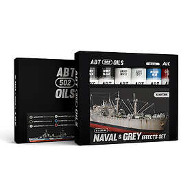 Abteilung 502 Oil Color Naval and Grey Effects Set
