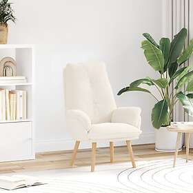 vidaXL Fåtölj Sherpa Tyg 42001845