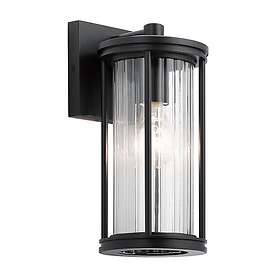 Kichler Barras Outdoor Wall Lantern Black IP44