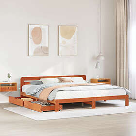 vidaXL Sengeramme 3309859 200x200cm