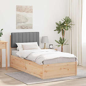 vidaXL Sängram 877804 90x190cm