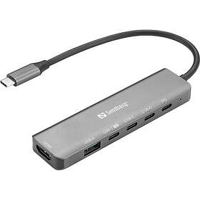 Sandberg USB-C 6-in-1 MediaDock 136-77