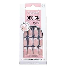 Depend Design Selection Fransk Hvid Krom Kort Kiste