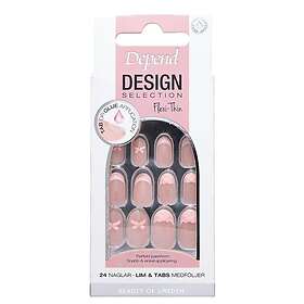Depend Design Selection Pink sløjfe Oval