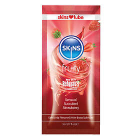 Skins Strawberry Water Based Lubricant 5ml