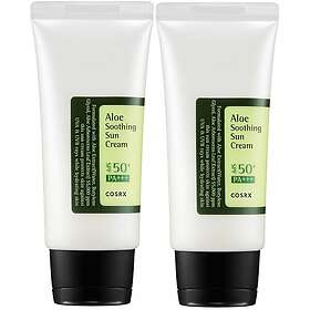 COSRX Aloe Soothing Solkräm SPF50 2x50ml