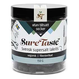Sure Taste Salt Lakrits Extrasalt 150g