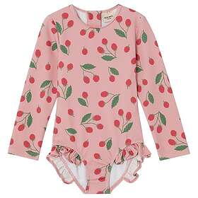 Kuling Antibes Mønstret Badedragt Med Hindbær (Unisex)