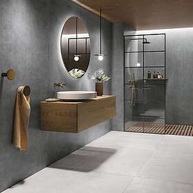 Konradssons Kakel Foil Ljusgrå Matt 15x15cm