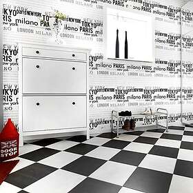 Konradssons Kakel Marte Svart Matt 30x30cm