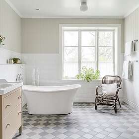 Konradssons Kakel Stones Brun Matt 15x15cm