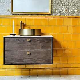 Konradssons Kakel Evolution Gul/Orange Blank 15x15cm