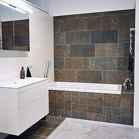 Konradssons Kakel Kalk Brun Matt 30x30cm