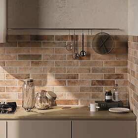 Konradssons Kakel Recovery Stone Röd Struktur 6x25cm