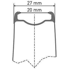 DT Swiss Arc 1100 700c Center Lock 12x142mm Shimano HG Tubeless Road Rear Wheel