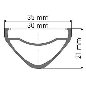 DT Swiss FR 1500 Classic 29'' 30mm Disc 12x148mm Shimano HG Tubeless MTB Bakhjul