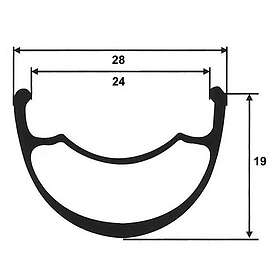 Gurpil Alpha 29'' 6-Bolt 9.5x100mm Mtb Framhjul