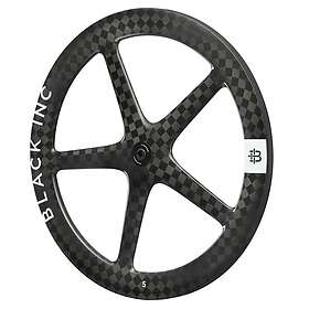 Black Inc Five Track Tubular Road 12x40mm Front Wheel
