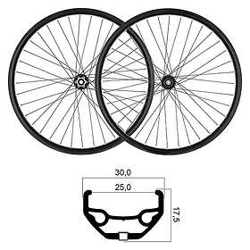 Mvtek 27.5'' Disc 12x100/12x142mm Shimano/Sram HG Tubeless MTB Hjul Sæt