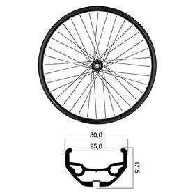 Mvtek 29" Disc Tubeless Mtb Forhjul 12x100mm