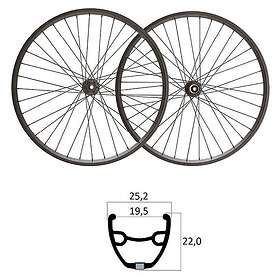 Mvtek 700 6-Bolt 12x100mm / 12x142mm Shimano/Sram HG Disc Gravel Wheel Set