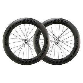 Reynolds Black Label 80 Pro 700C Disc 12x100/12x142mm Shimano/Sram HG Tubeless Landsväg Hjulset