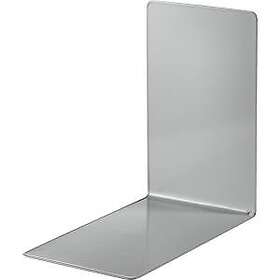 Albert SLIM Bokstöd i metall, Smala, 2, st 8,5 x 14 x H 14 cm, Grå