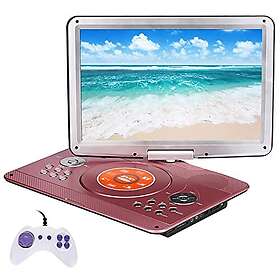 Bärbar CD/DVD-Spelare Med 14,1" Vridbar Skärm WJYLM