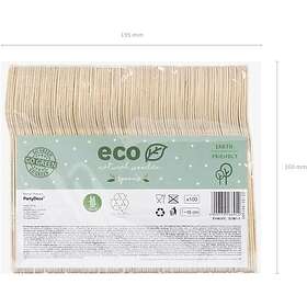 Party Deco Träsked 100-pack