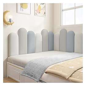 SXEVZOO Skal- Och Stickbar Sänggavel 3D Barn (Style : A, Size : 120cm)