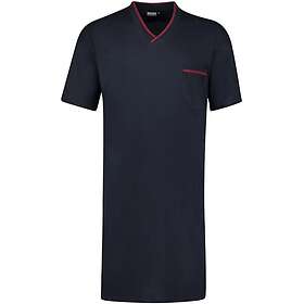 Adamond Bert Kortärmad Lång Nattlinne (Herr)