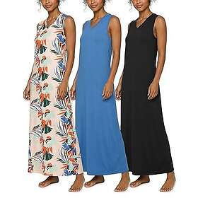 Real Essentials Soft Tank Ärmlös Nattlinne (Dam)