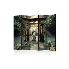 Artgeist Buddha Smile II Dubbelsidig Tilanjakaja 225x172cm (MSE-PARAVENTtc1980)