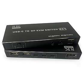 NÖRDIC KVM-176 8K60Hz 4K144Hz 3xUSB