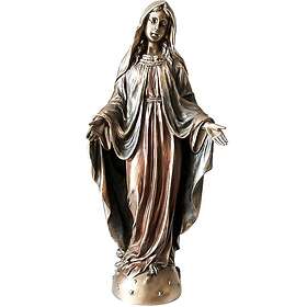 SIGNES GRIMALT Statue Vierge Marie Couleur Bronze