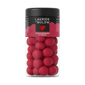 Lakrids by Bülow Jordbær og krem 270g