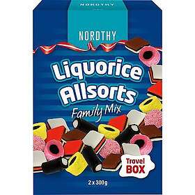 Nordthy Lakrits Konfektyr Reselåda 600g