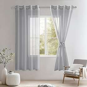 DWCN voile-gardiner Gardiner 2 145x140cm Grå