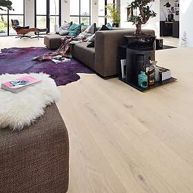 Meister Parkettgulv PD 400 Limed Off-White Oak Lively 1-Stav Ultramatt Lakk 5000