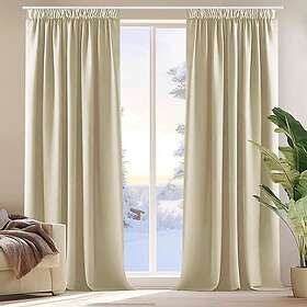 Deconovo Rideau Thermique Isolant Anti Froid 140x180cm 2-Pack