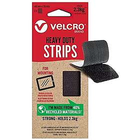 Velcro Bande auto-agrippante Noir B: 44 mm