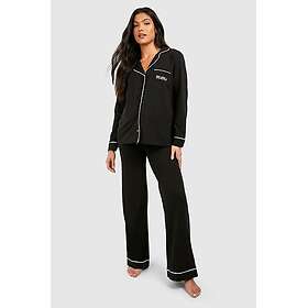 Boohoo Maternity Mama Pipe Detail Pyjama (Women's)