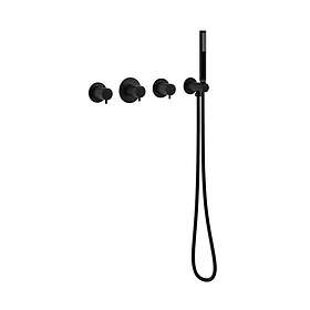 Damixa Silhouet Badkarsblandare 570536100 (Matt Svart)