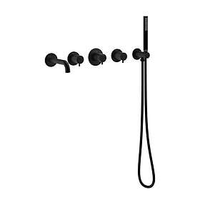 Damixa Silhouet Badkarsblandare 570526100 (Matt Black)