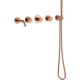 Damixa Silhouet Badkarsblandare 570528700 (Borstad Koppar)